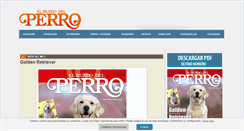 Desktop Screenshot of elmundodelperro.net